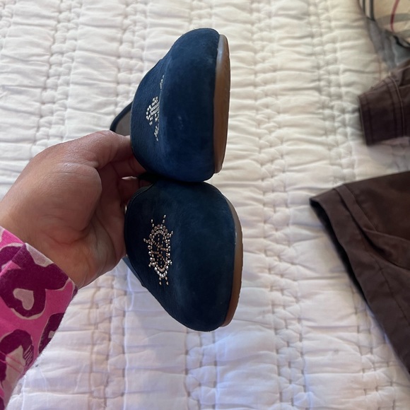 UGG Sea Glisten Navy w Swarovski Elements Size 7 - Picture 6 of 6